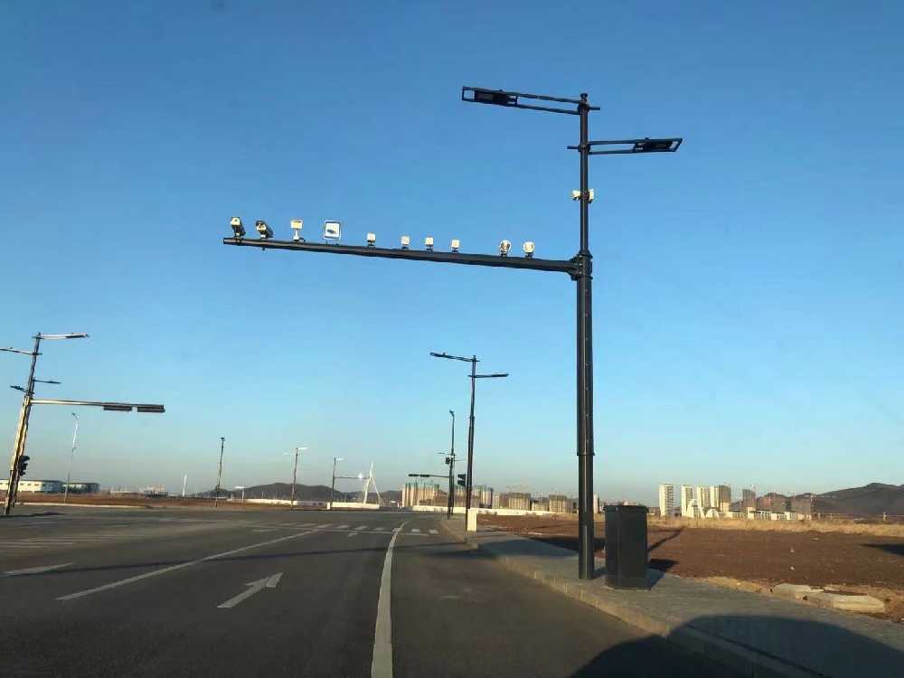 威海市黑龙江佳木斯综合路灯杆项目
